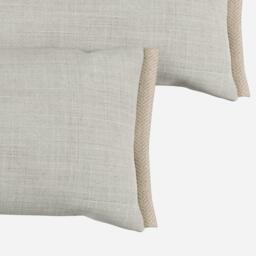 Side Cushions - Ecru Weave - thumbnail 2