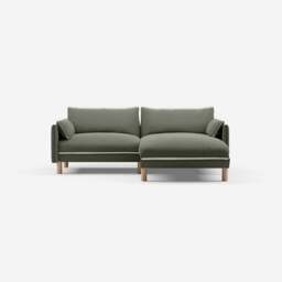 Cozy 3 Seater RH Chaise Sofa - Meadow Cotton - thumbnail 3