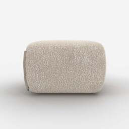 Cozy Pouffe - Ecru Boucle - thumbnail 3