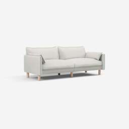 Cozy 3 Seater Sofa - Natural Cotton - thumbnail 3