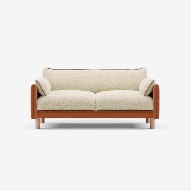 Cozy 2 Seater Sofa - Henna Cotton - image 1