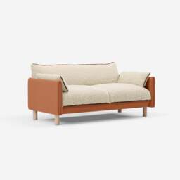 Cozy 2 Seater Sofa - Henna Cotton - thumbnail 4