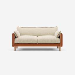 Cozy 2 Seater Sofa - Henna Cotton - thumbnail 1
