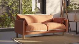 Cozy 2 Seater Sofa - Henna Cotton - thumbnail 7