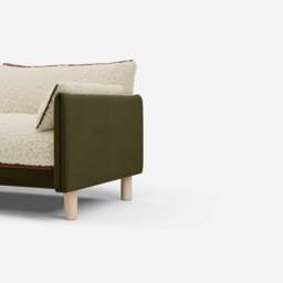 Cozy 4 Seater LH Chaise Sofa - Meadow Cotton - thumbnail 2