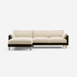 Cozy 4 Seater LH Chaise Sofa - Meadow Cotton - thumbnail 3
