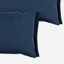 Side Cushions - Midnight Blue Velvet - thumbnail 2