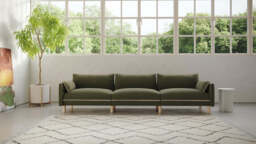 Cozy 5 Seater Sofa - Meadow Cotton - thumbnail 5