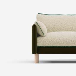 Cozy 5 Seater Sofa - Meadow Cotton - thumbnail 4