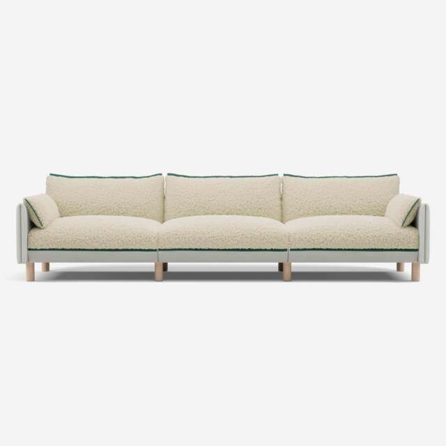 Cozy 5 Seater Sofa - Natural Cotton - image 1