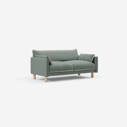 Cozy 2 Seater Sofa - Sage Cotton - thumbnail 4