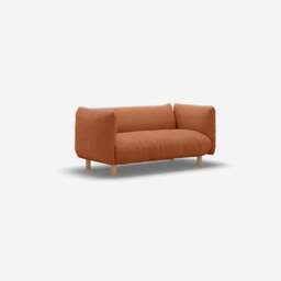 Pillow 2 Seater Sofa - Henna Cotton - thumbnail 3