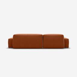 Float 4 Seater LH Chaise Sofa - Henna Cotton - thumbnail 4