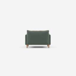 Cozy 1.5 Seater Sofa - Sage Cotton - thumbnail 4