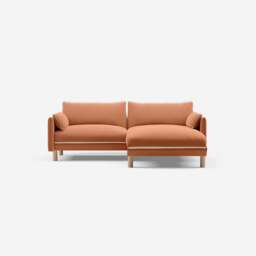 Cozy 3 Seater RH Chaise Sofa - Henna Cotton - thumbnail 2