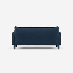 Cozy 2 Seater Sofa - Midnight Blue Velvet - thumbnail 4