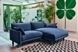Cozy 5 Seater LH Chaise Sofa - Ecru Weave - thumbnail 5