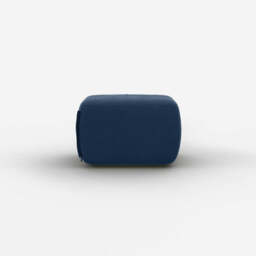 Cozy Pouffe - Midnight Blue Velvet - thumbnail 3