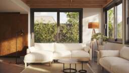 Cozy 4 Seater RH Chaise Sofa - Sage Cotton - thumbnail 7