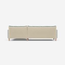 Cozy 4 Seater LH Chaise Sofa - Natural Cotton - thumbnail 4