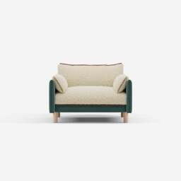 Cozy 1.5 Seater Sofa - Sage Cotton