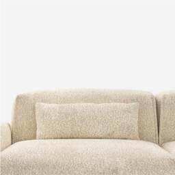 Lumbar Cushions - Cream Fleece