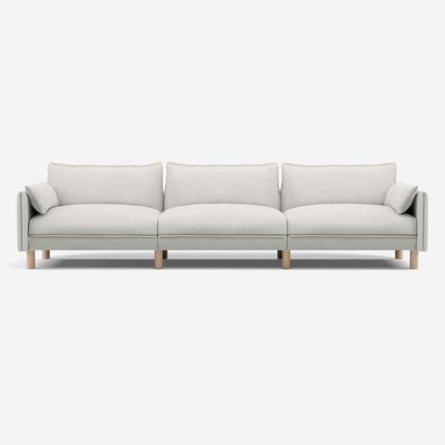 Cozy 5 Seater Sofa - Natural Cotton - image 1