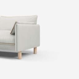 Cozy 5 Seater Sofa - Natural Cotton - thumbnail 2