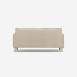 Cozy 2 Seater Sofa - Cream Textured Weave - thumbnail 4