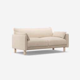 Cozy 2 Seater Sofa - Cream Textured Weave - thumbnail 3