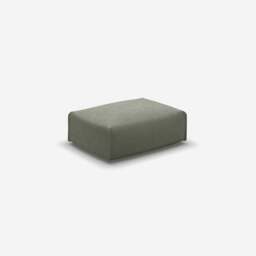 Float Rectangular Ottoman - Meadow Cotton - thumbnail 1