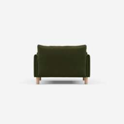 Cozy 1.5 Seater Sofa - Dark Green Velvet - thumbnail 5