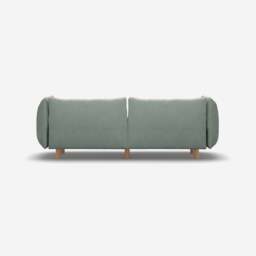 Pillow 3 Seater Sofa - Sage Cotton - thumbnail 4