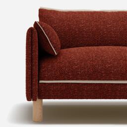 Side Cushions - Brick Boucle - thumbnail 3