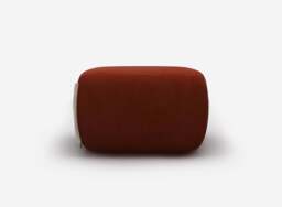 Cozy Pouffe - Rust Velvet - thumbnail 2