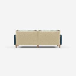 Cozy 3 Seater Sofa - Teal Velvet - thumbnail 4