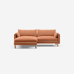 Cozy 3 Seater LH Chaise Sofa - Henna Cotton - thumbnail 3