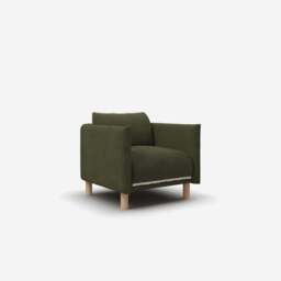 Cozy Armchair - Green Boucle II - thumbnail 1