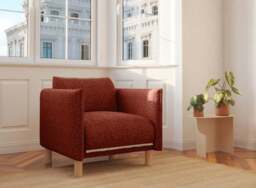 Cozy Armchair - Brick Boucle II - thumbnail 9