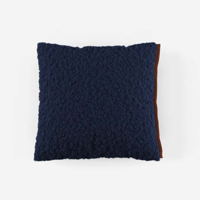 Scatter Cushions - Navy Fleece - image 1