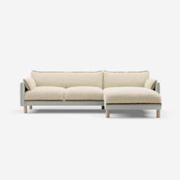 Cozy 4 Seater RH Chaise Sofa - Natural Cotton - thumbnail 3