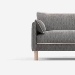 Cozy 5 Seater RH Chaise Sofa - Salt & Pepper Textured Weave - thumbnail 5