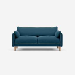 Cozy 2 Seater Sofa - Teal Velvet