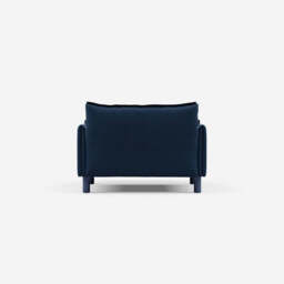 Cozy 1.5 Seater Sofa - Midnight Blue Velvet - thumbnail 5