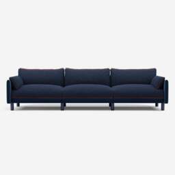 Cozy 5 Seater Sofa - Midnight Blue Velvet