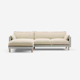Cozy 4 Seater LH Chaise Sofa - Natural Cotton - thumbnail 3