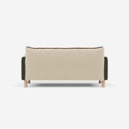 Cozy 2 Seater Sofa - Dark Green Velvet - thumbnail 4