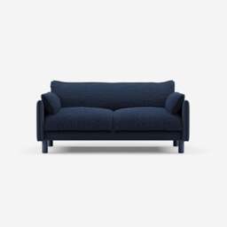 Cozy 2 Seater Sofa - Navy Cotton