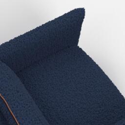Cozy Armchair - Navy Fleece - thumbnail 4