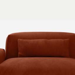 Lumbar Cushions - Rust Velvet